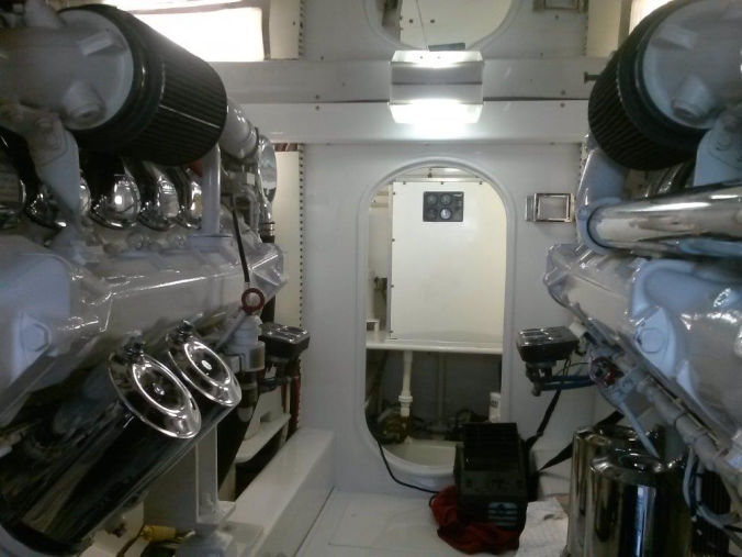 marine engine room